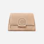 Beige clutch